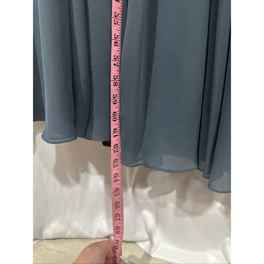 NWT$955 Alexander by Daymor Couture [ 20 ] Floral embroidered Chiffon Gown S1986 - Picture 7 of 13